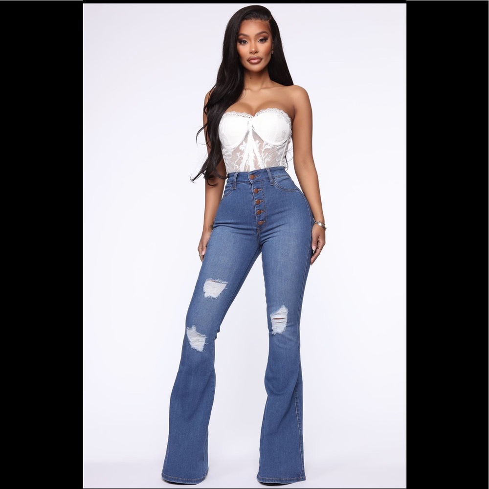 Fashion Nova Flare Jeans